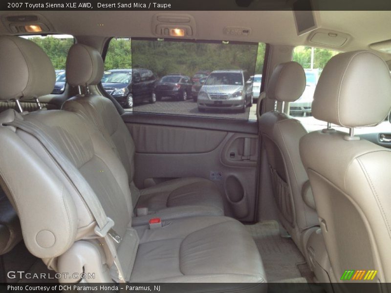 Desert Sand Mica / Taupe 2007 Toyota Sienna XLE AWD
