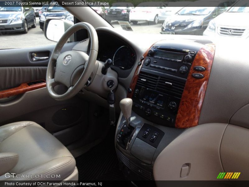 Desert Sand Mica / Taupe 2007 Toyota Sienna XLE AWD