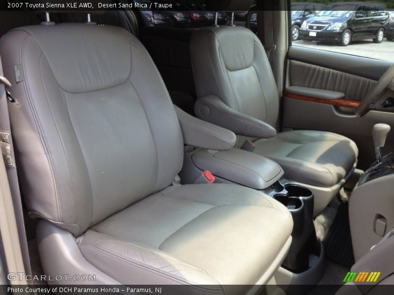 Desert Sand Mica / Taupe 2007 Toyota Sienna XLE AWD