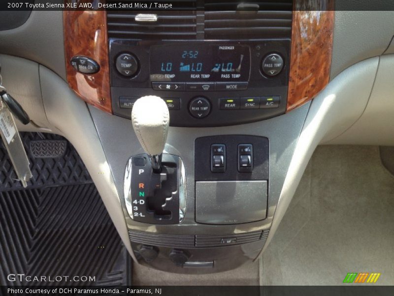 Desert Sand Mica / Taupe 2007 Toyota Sienna XLE AWD