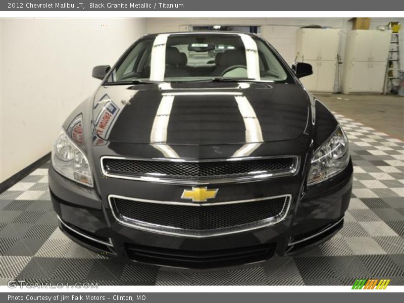 Black Granite Metallic / Titanium 2012 Chevrolet Malibu LT