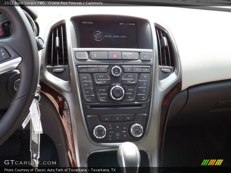 Crystal Red Tintcoat / Cashmere 2012 Buick Verano FWD