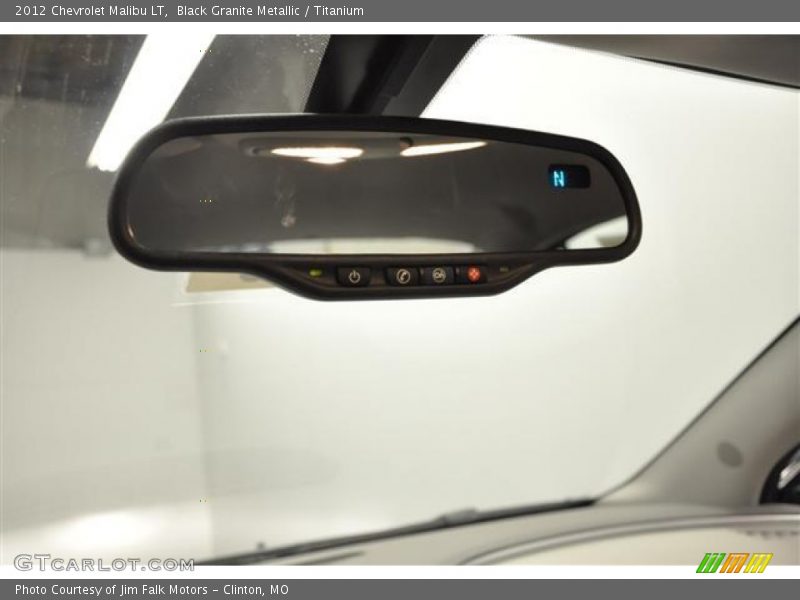 Black Granite Metallic / Titanium 2012 Chevrolet Malibu LT