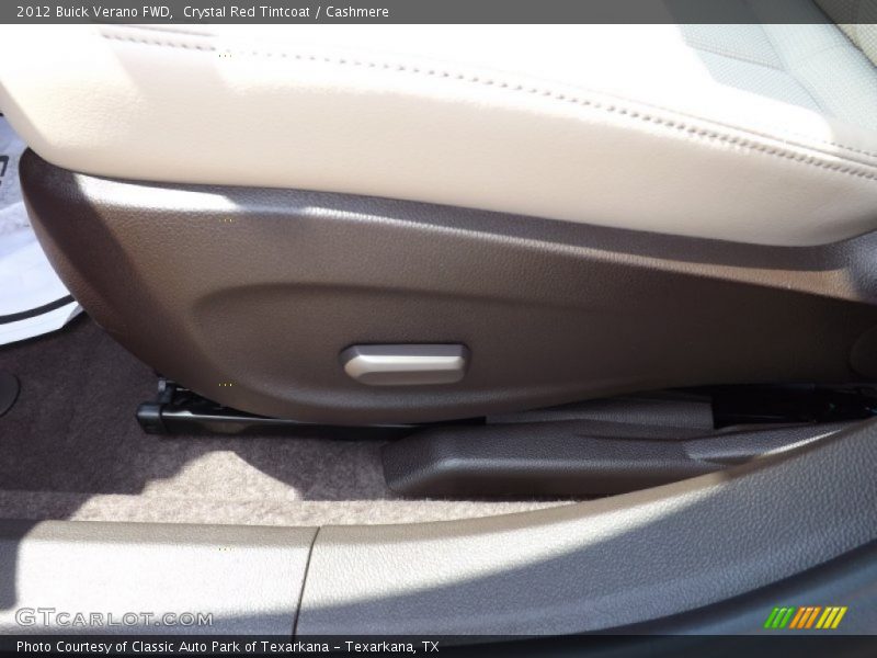 Crystal Red Tintcoat / Cashmere 2012 Buick Verano FWD