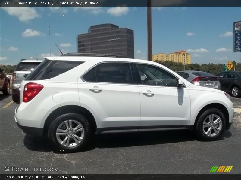 Summit White / Jet Black 2011 Chevrolet Equinox LT