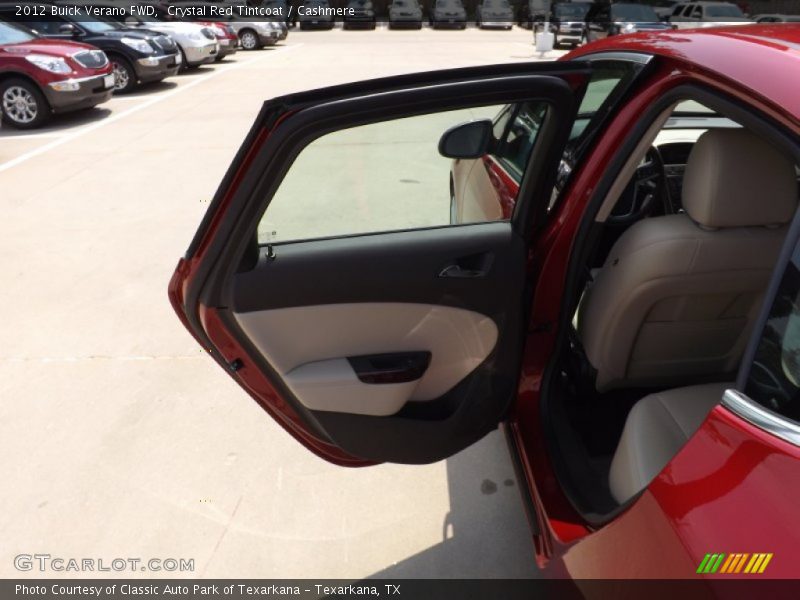 Crystal Red Tintcoat / Cashmere 2012 Buick Verano FWD