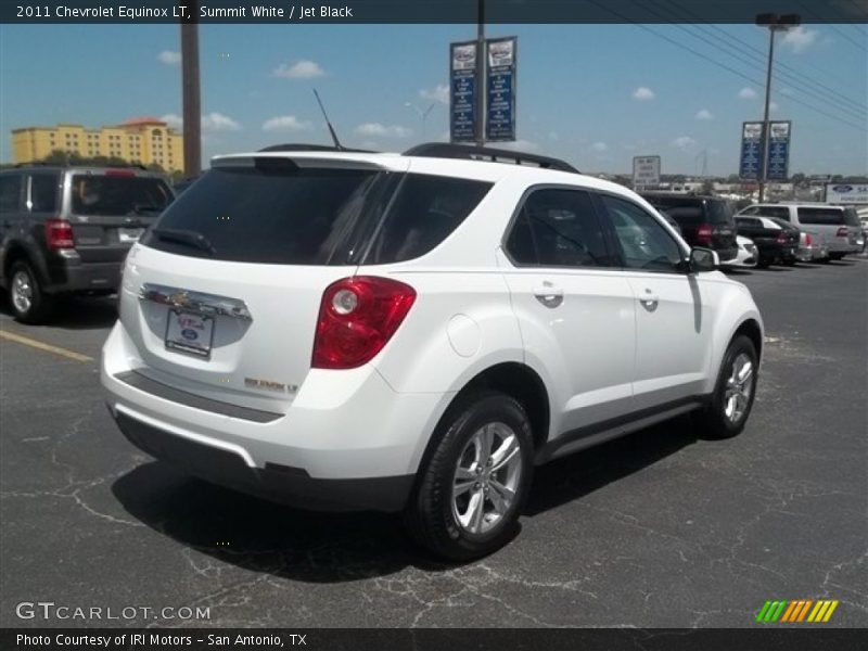 Summit White / Jet Black 2011 Chevrolet Equinox LT