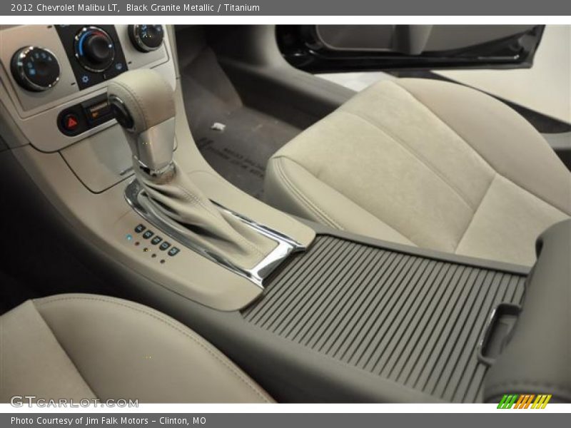 Black Granite Metallic / Titanium 2012 Chevrolet Malibu LT