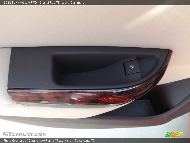 Crystal Red Tintcoat / Cashmere 2012 Buick Verano FWD