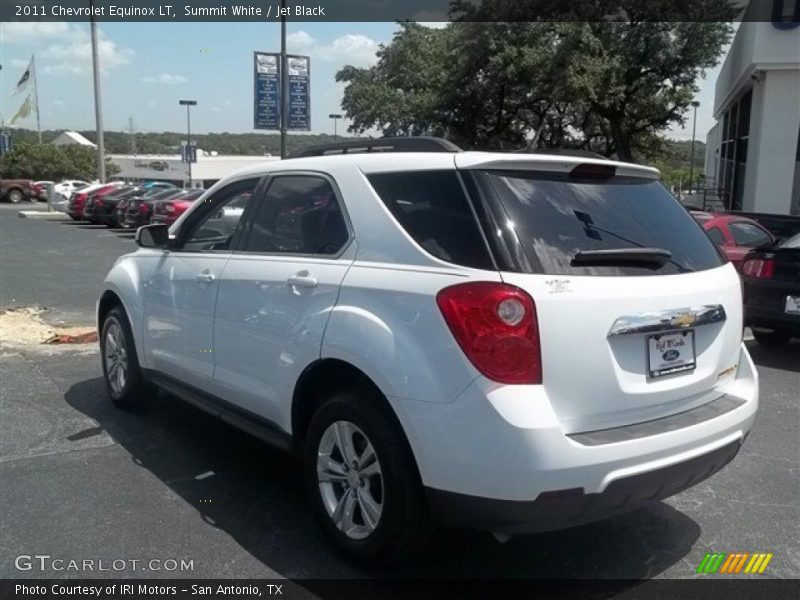 Summit White / Jet Black 2011 Chevrolet Equinox LT
