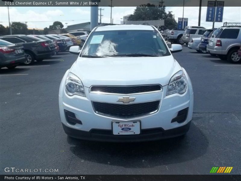 Summit White / Jet Black 2011 Chevrolet Equinox LT