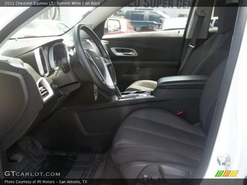 Summit White / Jet Black 2011 Chevrolet Equinox LT
