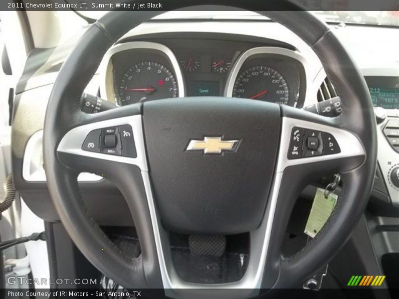 Summit White / Jet Black 2011 Chevrolet Equinox LT