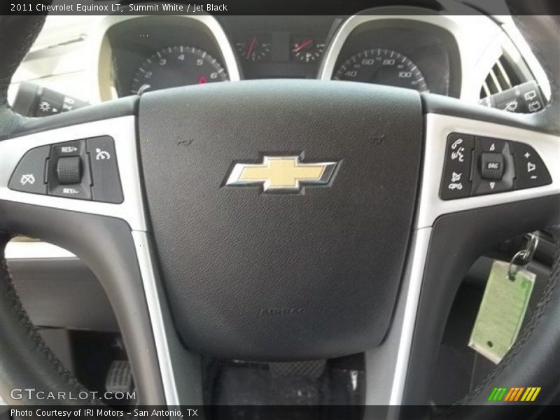 Summit White / Jet Black 2011 Chevrolet Equinox LT