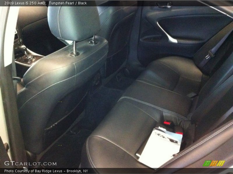 Tungsten Pearl / Black 2009 Lexus IS 250 AWD