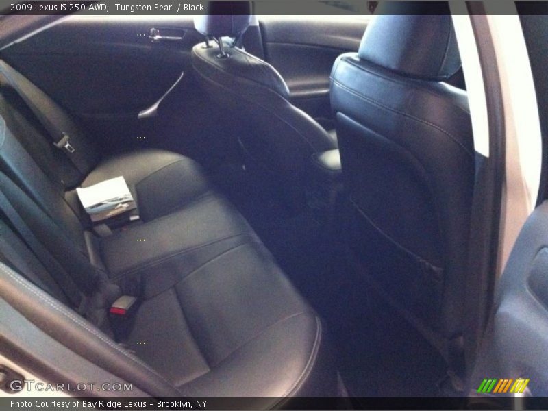 Tungsten Pearl / Black 2009 Lexus IS 250 AWD