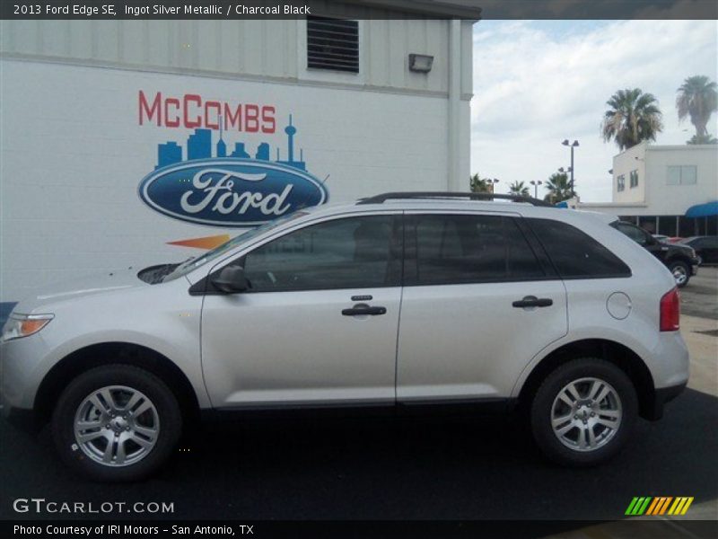 Ingot Silver Metallic / Charcoal Black 2013 Ford Edge SE
