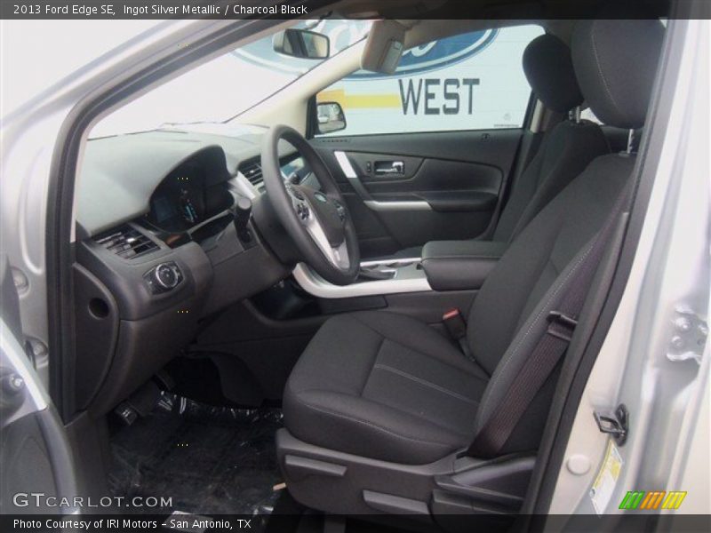 Ingot Silver Metallic / Charcoal Black 2013 Ford Edge SE