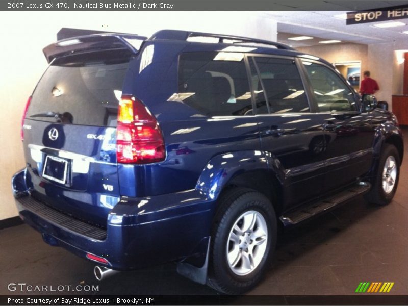 Nautical Blue Metallic / Dark Gray 2007 Lexus GX 470