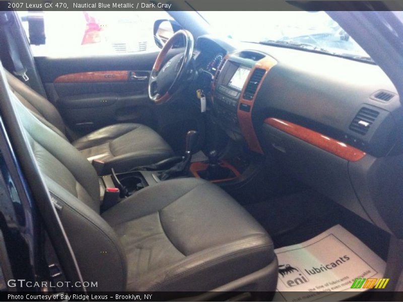 Nautical Blue Metallic / Dark Gray 2007 Lexus GX 470