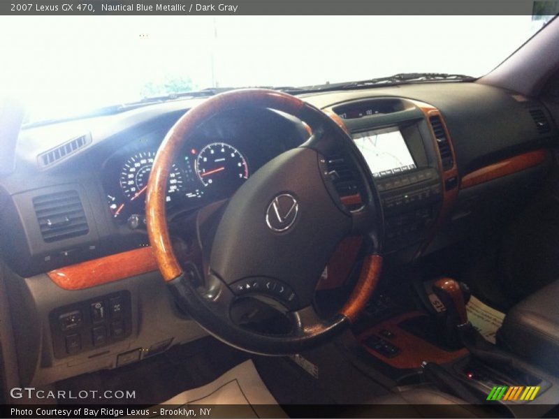 Nautical Blue Metallic / Dark Gray 2007 Lexus GX 470
