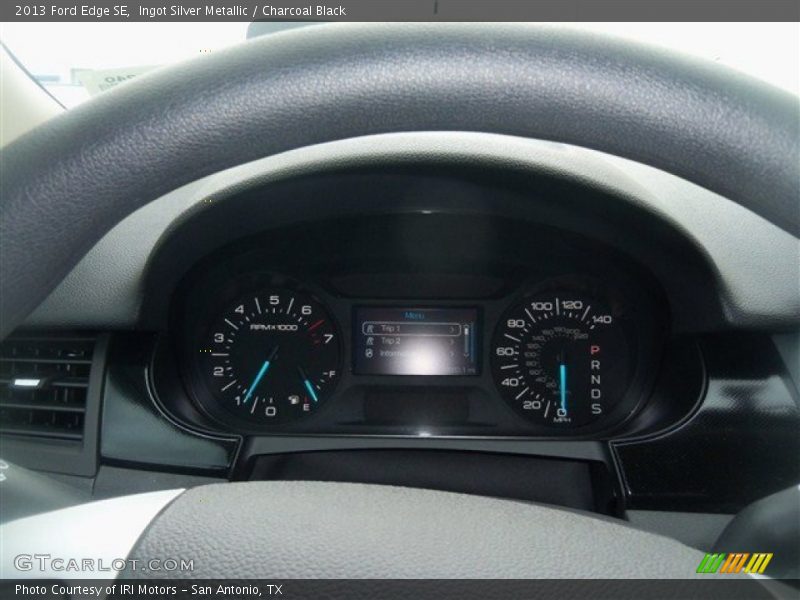 Ingot Silver Metallic / Charcoal Black 2013 Ford Edge SE