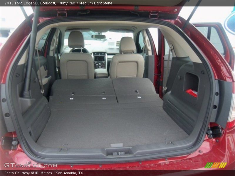 Ruby Red / Medium Light Stone 2013 Ford Edge SEL EcoBoost