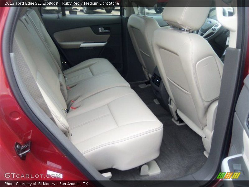 Ruby Red / Medium Light Stone 2013 Ford Edge SEL EcoBoost