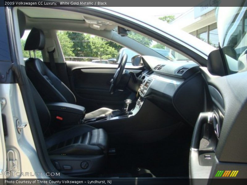 White Gold Metallic / Black 2009 Volkswagen CC Luxury