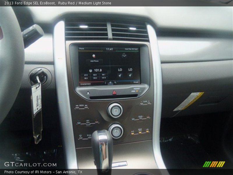 Ruby Red / Medium Light Stone 2013 Ford Edge SEL EcoBoost