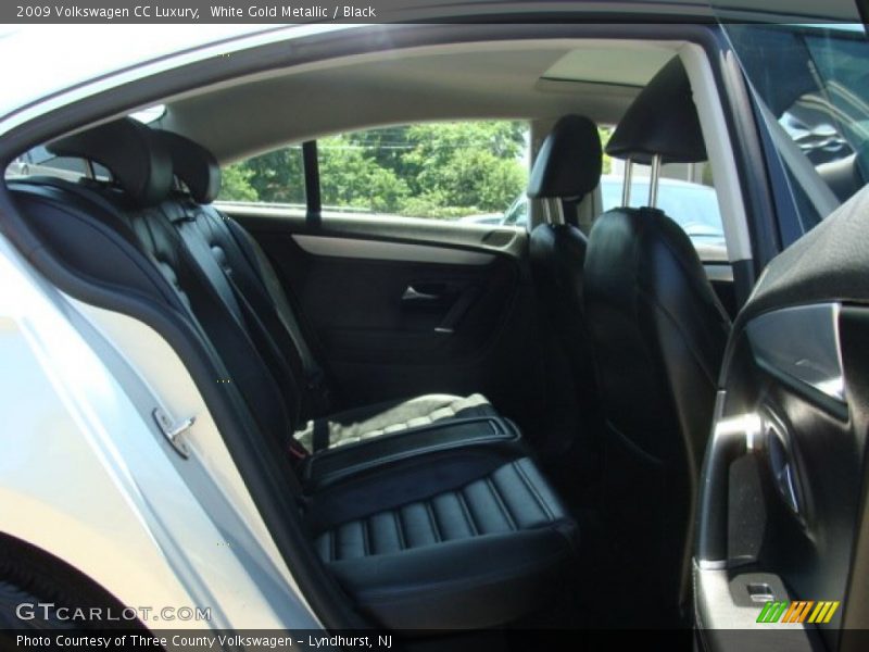 White Gold Metallic / Black 2009 Volkswagen CC Luxury