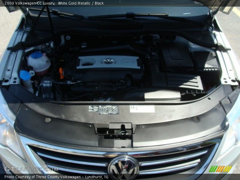 White Gold Metallic / Black 2009 Volkswagen CC Luxury