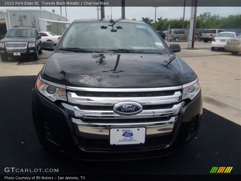 Tuxedo Black Metallic / Charcoal Black 2013 Ford Edge SE