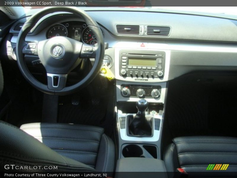Deep Black / Black 2009 Volkswagen CC Sport