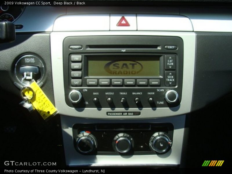 Deep Black / Black 2009 Volkswagen CC Sport