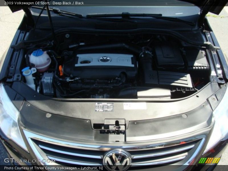 Deep Black / Black 2009 Volkswagen CC Sport