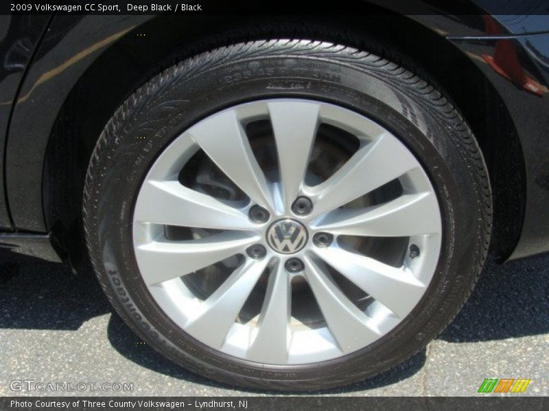 Deep Black / Black 2009 Volkswagen CC Sport
