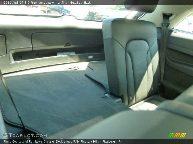 Ice Silver Metallic / Black 2010 Audi Q7 3.6 Premium quattro