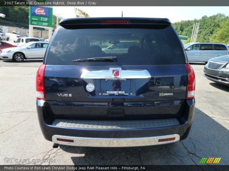 Deep Blue / Gray 2007 Saturn VUE Green Line Hybrid