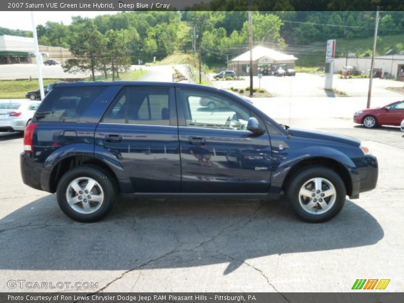 Deep Blue / Gray 2007 Saturn VUE Green Line Hybrid