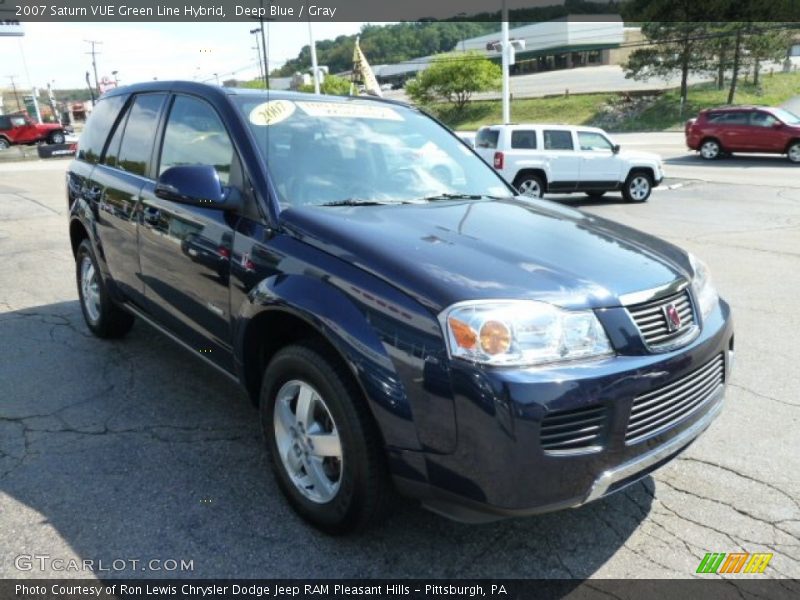 Deep Blue / Gray 2007 Saturn VUE Green Line Hybrid