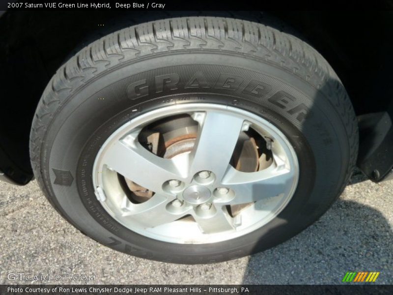 Deep Blue / Gray 2007 Saturn VUE Green Line Hybrid