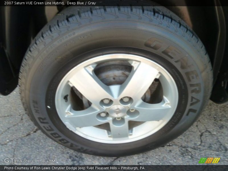 Deep Blue / Gray 2007 Saturn VUE Green Line Hybrid