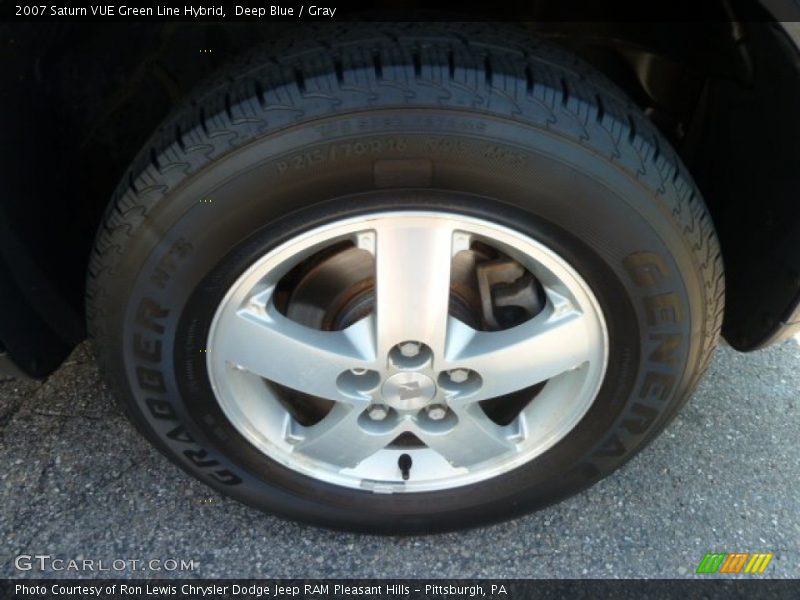 Deep Blue / Gray 2007 Saturn VUE Green Line Hybrid