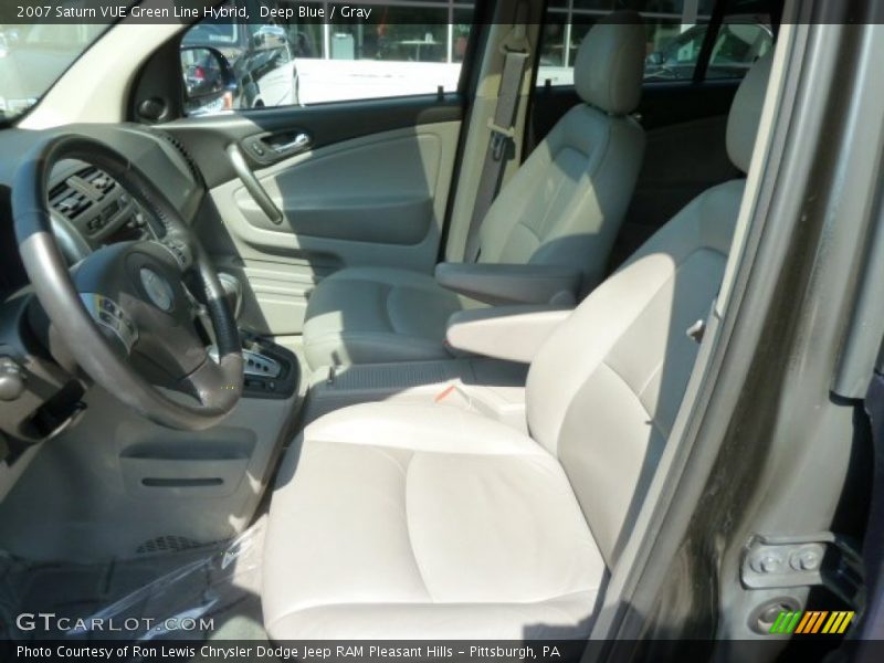 Deep Blue / Gray 2007 Saturn VUE Green Line Hybrid