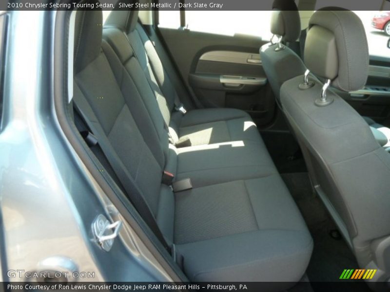 Silver Steel Metallic / Dark Slate Gray 2010 Chrysler Sebring Touring Sedan