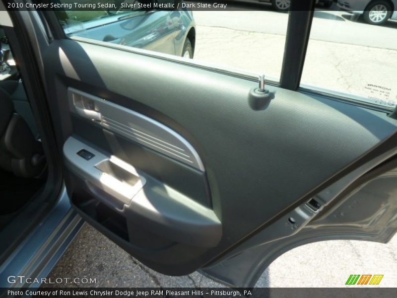 Silver Steel Metallic / Dark Slate Gray 2010 Chrysler Sebring Touring Sedan