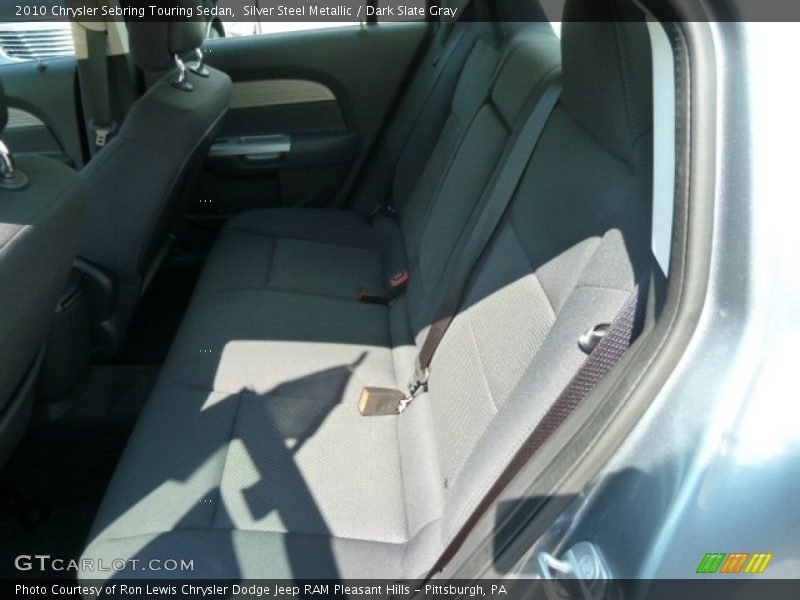Silver Steel Metallic / Dark Slate Gray 2010 Chrysler Sebring Touring Sedan