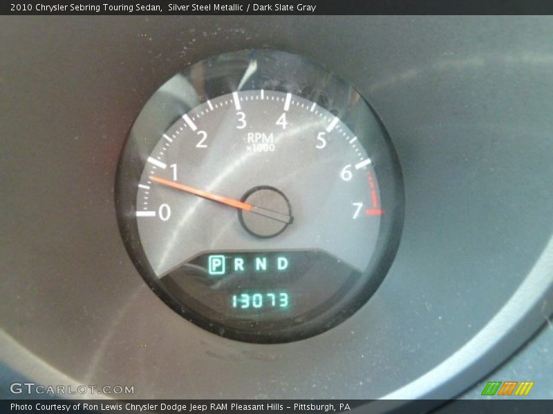 Silver Steel Metallic / Dark Slate Gray 2010 Chrysler Sebring Touring Sedan