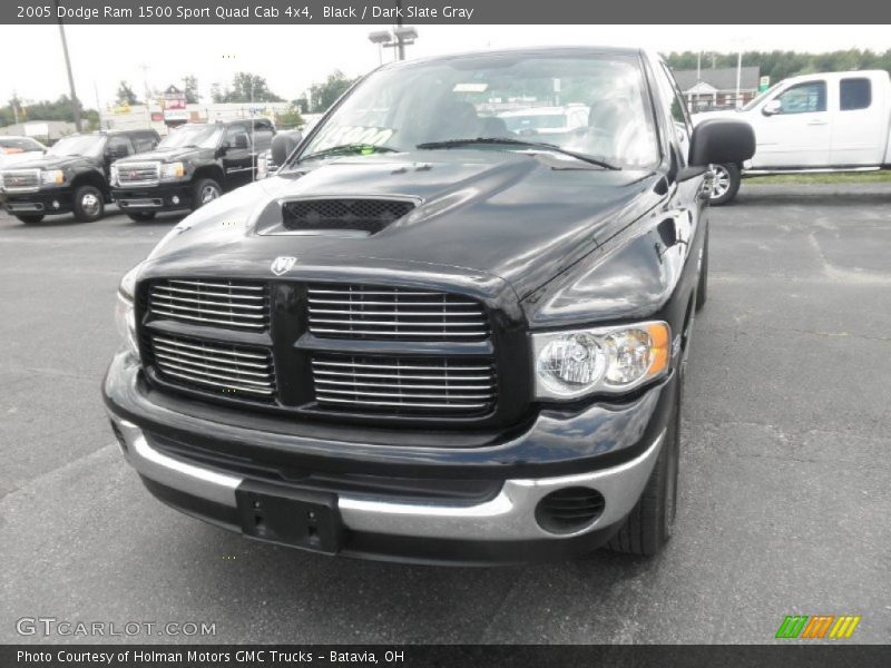 Black / Dark Slate Gray 2005 Dodge Ram 1500 Sport Quad Cab 4x4